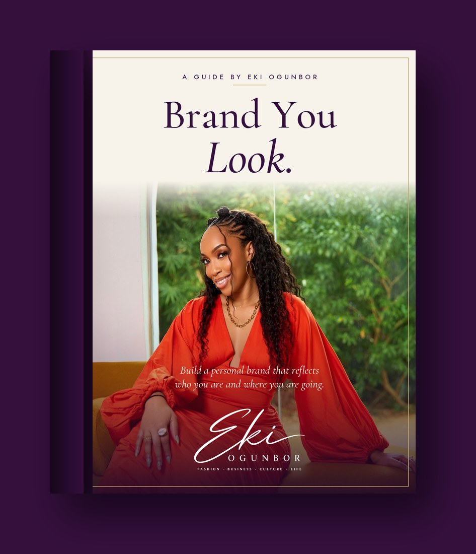 Cover of the Brand You Look guide by Eki Ogunbor